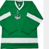 Philly Express two color polyester mesh hockey jerseys are 150 denier heavy polyester mesh. Ribbed k Thumbnail