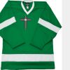 Philly Express two color polyester mesh hockey jerseys are 150 denier heavy polyester mesh. Ribbed k Thumbnail