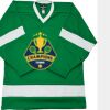 Philly Express two color polyester mesh hockey jerseys are 150 denier heavy polyester mesh. Ribbed k Thumbnail
