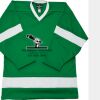 Philly Express two color polyester mesh hockey jerseys are 150 denier heavy polyester mesh. Ribbed k Thumbnail