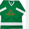 Philly Express two color polyester mesh hockey jerseys are 150 denier heavy polyester mesh. Ribbed k Thumbnail
