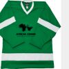 Philly Express two color polyester mesh hockey jerseys are 150 denier heavy polyester mesh. Ribbed k Thumbnail