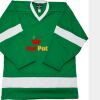 Philly Express two color polyester mesh hockey jerseys are 150 denier heavy polyester mesh. Ribbed k Thumbnail