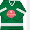 Philly Express two color polyester mesh hockey jerseys are 150 denier heavy polyester mesh. Ribbed k Thumbnail