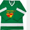 Philly Express two color polyester mesh hockey jerseys are 150 denier heavy polyester mesh. Ribbed k Thumbnail