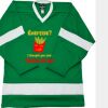 Philly Express two color polyester mesh hockey jerseys are 150 denier heavy polyester mesh. Ribbed k Thumbnail
