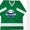 Philly Express two color polyester mesh hockey jerseys are 150 denier heavy polyester mesh. Ribbed k Thumbnail