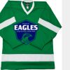 Philly Express two color polyester mesh hockey jerseys are 150 denier heavy polyester mesh. Ribbed k Thumbnail
