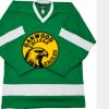 Philly Express two color polyester mesh hockey jerseys are 150 denier heavy polyester mesh. Ribbed k Thumbnail