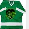 Philly Express two color polyester mesh hockey jerseys are 150 denier heavy polyester mesh. Ribbed k Thumbnail