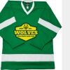 Philly Express two color polyester mesh hockey jerseys are 150 denier heavy polyester mesh. Ribbed k Thumbnail