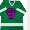 Philly Express two color polyester mesh hockey jerseys are 150 denier heavy polyester mesh. Ribbed k Thumbnail