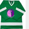 Philly Express two color polyester mesh hockey jerseys are 150 denier heavy polyester mesh. Ribbed k Thumbnail