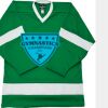 Philly Express two color polyester mesh hockey jerseys are 150 denier heavy polyester mesh. Ribbed k Thumbnail