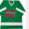 Philly Express two color polyester mesh hockey jerseys are 150 denier heavy polyester mesh. Ribbed k Thumbnail