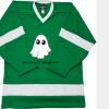 Philly Express two color polyester mesh hockey jerseys are 150 denier heavy polyester mesh. Ribbed k Thumbnail