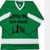 Philly Express two color polyester mesh hockey jerseys are 150 denier heavy polyester mesh. Ribbed k Thumbnail
