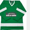 Philly Express two color polyester mesh hockey jerseys are 150 denier heavy polyester mesh. Ribbed k Thumbnail