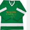 Philly Express two color polyester mesh hockey jerseys are 150 denier heavy polyester mesh. Ribbed k Thumbnail