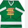 Philly Express two color polyester mesh hockey jerseys are 150 denier heavy polyester mesh. Ribbed k Thumbnail