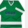 Philly Express two color polyester mesh hockey jerseys are 150 denier heavy polyester mesh. Ribbed k Thumbnail