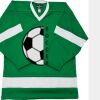 Philly Express two color polyester mesh hockey jerseys are 150 denier heavy polyester mesh. Ribbed k Thumbnail
