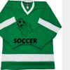 Philly Express two color polyester mesh hockey jerseys are 150 denier heavy polyester mesh. Ribbed k Thumbnail