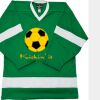 Philly Express two color polyester mesh hockey jerseys are 150 denier heavy polyester mesh. Ribbed k Thumbnail