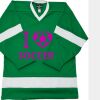 Philly Express two color polyester mesh hockey jerseys are 150 denier heavy polyester mesh. Ribbed k Thumbnail