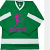 Philly Express two color polyester mesh hockey jerseys are 150 denier heavy polyester mesh. Ribbed k Thumbnail