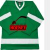 Philly Express two color polyester mesh hockey jerseys are 150 denier heavy polyester mesh. Ribbed k Thumbnail