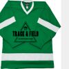 Philly Express two color polyester mesh hockey jerseys are 150 denier heavy polyester mesh. Ribbed k Thumbnail
