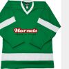 Philly Express two color polyester mesh hockey jerseys are 150 denier heavy polyester mesh. Ribbed k Thumbnail