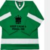 Philly Express two color polyester mesh hockey jerseys are 150 denier heavy polyester mesh. Ribbed k Thumbnail