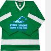 Philly Express two color polyester mesh hockey jerseys are 150 denier heavy polyester mesh. Ribbed k Thumbnail
