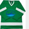 Philly Express two color polyester mesh hockey jerseys are 150 denier heavy polyester mesh. Ribbed k Thumbnail