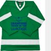 Philly Express two color polyester mesh hockey jerseys are 150 denier heavy polyester mesh. Ribbed k Thumbnail