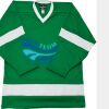 Philly Express two color polyester mesh hockey jerseys are 150 denier heavy polyester mesh. Ribbed k Thumbnail