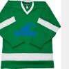 Philly Express two color polyester mesh hockey jerseys are 150 denier heavy polyester mesh. Ribbed k Thumbnail