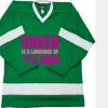 Philly Express two color polyester mesh hockey jerseys are 150 denier heavy polyester mesh. Ribbed k Thumbnail