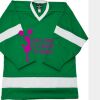 Philly Express two color polyester mesh hockey jerseys are 150 denier heavy polyester mesh. Ribbed k Thumbnail