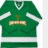 Philly Express two color polyester mesh hockey jerseys are 150 denier heavy polyester mesh. Ribbed k Thumbnail