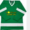 Philly Express two color polyester mesh hockey jerseys are 150 denier heavy polyester mesh. Ribbed k Thumbnail