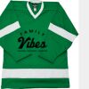 Philly Express two color polyester mesh hockey jerseys are 150 denier heavy polyester mesh. Ribbed k Thumbnail