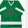 Philly Express two color polyester mesh hockey jerseys are 150 denier heavy polyester mesh. Ribbed k Thumbnail