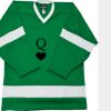 Philly Express two color polyester mesh hockey jerseys are 150 denier heavy polyester mesh. Ribbed k Thumbnail