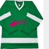Philly Express two color polyester mesh hockey jerseys are 150 denier heavy polyester mesh. Ribbed k Thumbnail