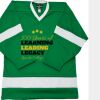 Philly Express two color polyester mesh hockey jerseys are 150 denier heavy polyester mesh. Ribbed k Thumbnail