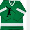 Philly Express two color polyester mesh hockey jerseys are 150 denier heavy polyester mesh. Ribbed k Thumbnail