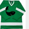 Philly Express two color polyester mesh hockey jerseys are 150 denier heavy polyester mesh. Ribbed k Thumbnail